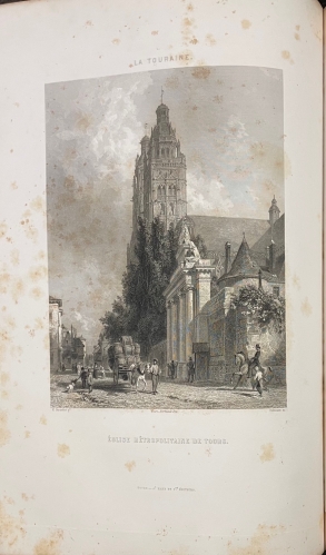 Portada de La Touraine, Histoire et Monuments - J. J. Bourass�