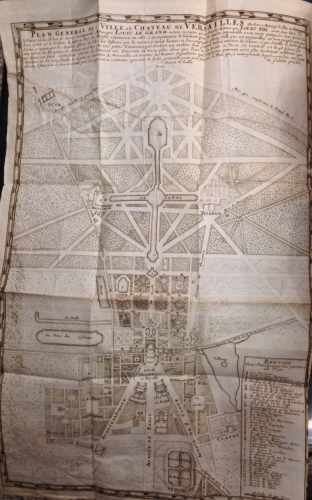 Portada de Recueil des Statues, Groupes, Fontaines, Termes, Vases et autres magnifiques Ornemens du Chateau & Parc de Versailles - Simon Thomassin
