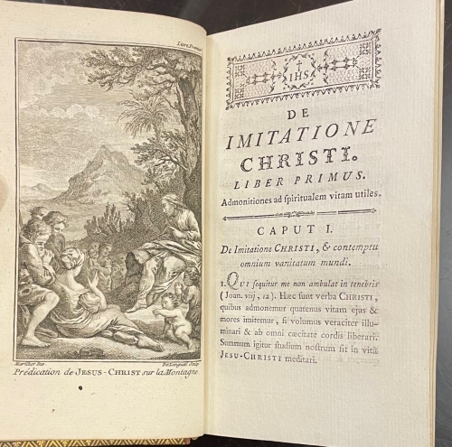 Portada de De Imitatione Christi, Libri Quatuor - Kempis