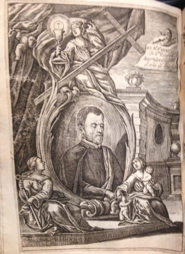 Portada de Breve Historial Narraci�n del Principio, y Progresos del Hospital de Jes�s Nazareno, de esta Ciudad de C�rdoba, que a gloria de Dios y bien de sus almas, erigi� su venerable siervo el P. Christoval de Sta. Cathalina. / Reglas y Constituciones que han de guardar las hermanas de Jes�s Nazareno - Julian Diaz Serrano