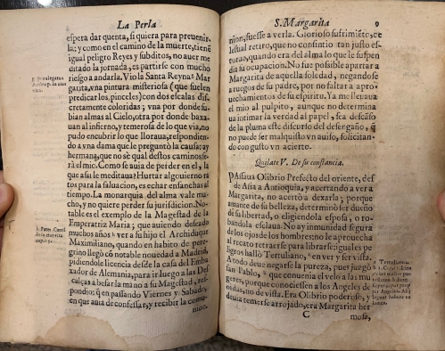 Portada de La Perla. Vida de Santa Margarita - Juan Rodr�guez de Le�n