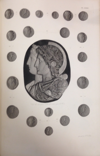 Portada de Tr�sor de Numismatique et de Glyptique ou Recueil G�n�ral de M�dailles, Monnaies, Pierres Grav�es, Bas-Reliefs, etc, tant anciens que modernes, les plus Int�ressants sous le rapport de l'art et de L'Histoire grav�s par les proc�d�s de M. Achille Collas - Achille Collas
