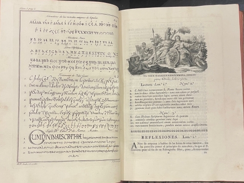 Portada de Escuela Paleogr�phica � de Leer Letras Cursivas Antiguas y Modernas desde la Entrada de los Godos en Espa�a hasta nuestros tiempos - Andr�s Merino de Jesuchristo