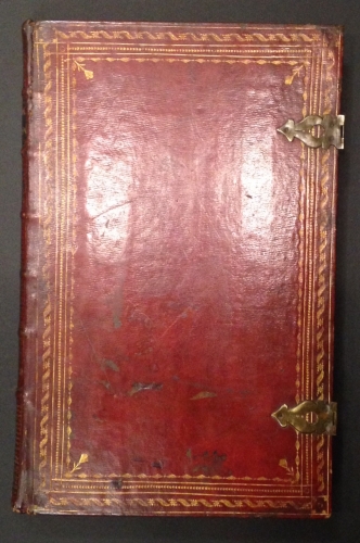 Portada de Caeremoniale Episcoporum, Clementis VIII. Primum, nunc denuo Innocentii Papae X