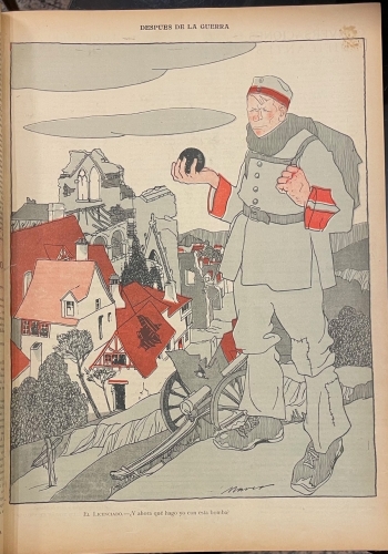 Portada de Espa�a. Semanario de la Vida Nacional. A�o 1915