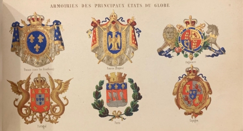 Portada de �l�ments G�n�raux du Blason et Armoires des Principales Puissances du Globe