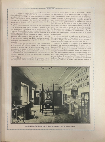 Portada de Plus Ultra. Revista de Medicina. Tomo I. 2� Semestre de 1918