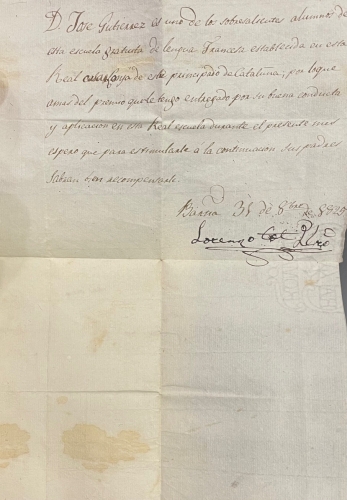 Portada de Ejercicio Pr�ctico de la Gram�tica de Chantreau para aprender la Lengua Francesa - Capell�n Cot