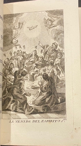 Portada de Versi�n Parafr�stica Castellana del Oficio y Misa de la Festividad de El Sant�simo Sacramento, y su Octava seg�n el Breviario, y Misal Romano - Joseph Chueca y Mezquita