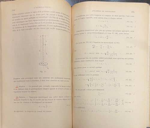 Portada de L' Astronautique - Robert Esnault-Pelterie