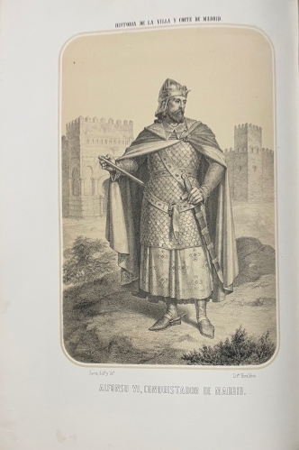 Portada de Historia de la Villa y Corte de Madrid. Tomo I - Jos� Amador de los Rios y Juan de Dios de la Rada y Delgado