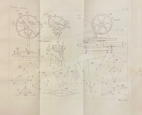 Portada de G�od�sie ou Trait� de la Figure de la Terre et de ses parties. Comprenant La Topographie, L' Arpentage, Le Nivellement, La G�omorphie Terrestre et Astronomique, La Construction des Cartes, al Navigation - L. B. Francoeur