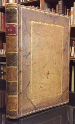 Portada de Historia Panegirica de la aparici�n y milagros de Maria SS. del Tremedal, venerada en un monte del lugar de Orihuela, del obispado de Albarracin - Francisco Lorente
