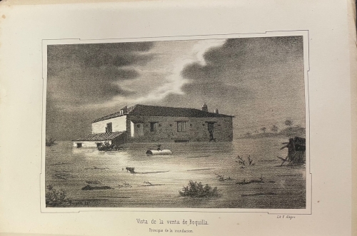 Portada de Memoria Hist�rica de la Inundaci�n de la Ribera de Valencia en los d�as 4 y 5 de 1864