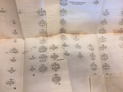 Portada de Condado de Alba de Liste. Titulo nobiliario de D. Enriquez de Mendoza de fundaci�n de mayorazgo