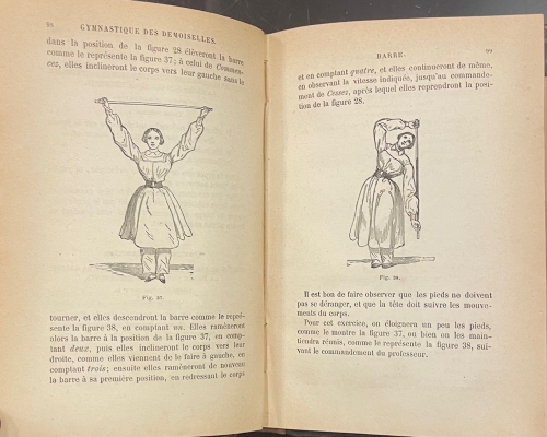 Portada de Gymnastique des Demoiselles a l'usage des �coles normales des lyc�es et colleges de jeunes filles des pensions et des �coles - N. Laisne