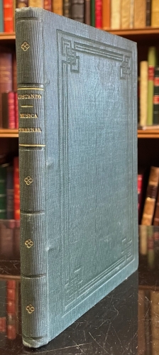 Portada de Musica Terrenal que puede servir de pr�logo � ap�ndice � la m�sica celestial, seguida de la c�lebre Oda de Manzoni a la muerte de Napole�n I.  - Salvador Costanzo