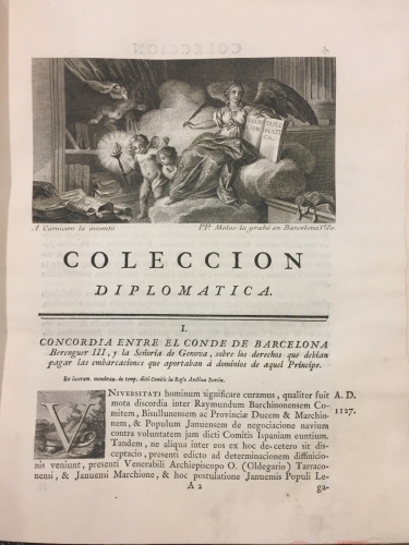 Portada de Memorias Hist�ricas sobre la Marina Comercio y Artes de la Antigua Ciudad de Barcelona - Antonio de Capmany y de Montpalau