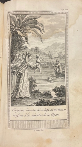 Portada de Adri�n y Estefan�a � la Isla desierta. Historia francesa - Fran�ois Jean Willemain D'Abancourt