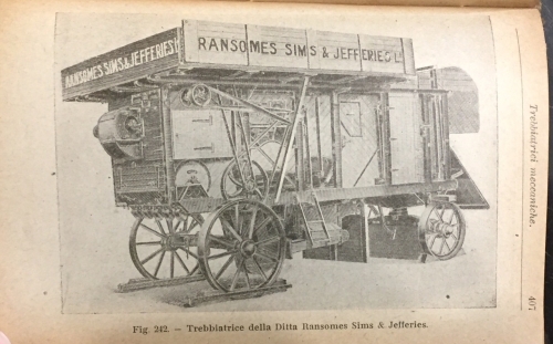 Portada de Locomobili e Trebbiatrici. Note per gli Ispettori e instruzioni ai conduttori - Leoniero Cei
