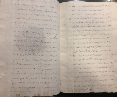 Portada de Real Provisi�n de Hidalguia de Pedro Fern�ndez Robles vecino de la Villa de Valderas y natural de Valdunquillo, Le�n. Carlos IV. 1795