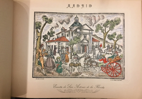 Portada de Madrid de Anta�o. Evocaci�n pl�stica y l�rica de la vida matritense - Mar�n Villaseca. Desmarvil.