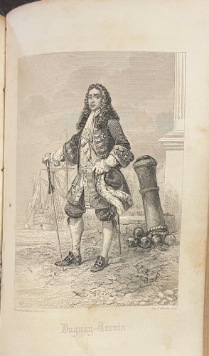 Portada de Les Marins Illustres de la France - Leon Guerin
