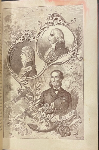 Portada de Conferencias y escritos del Capitan de Fragata D. Ramon Au�on y Villalon -  Ram�n Au��n y Villal�n