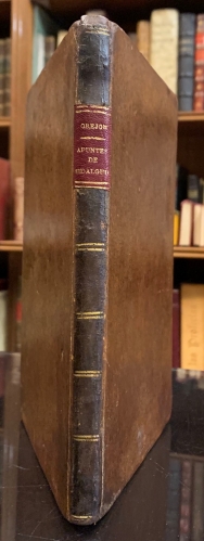 Portada de Apuntamientos sobre la Hidalguia y Colecci�n de Formulas para todos los recursos de esta naturaleza, con la instruccion que debe dirigir los de los extranjeros, conforma a la practica que observa la Sala de los Sres. Alcaldes de Hijosdalgo de la Real Chancilleria de Granada. - Antonio Orejon y Haro