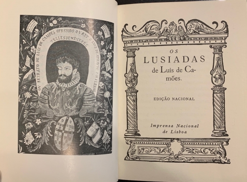 Portada de Os Lusiadas - Luis de Camoes