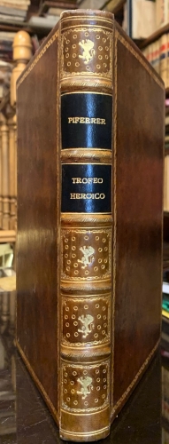 Portada de Trofeo Heroico. Armas, Emblemas y Blasones de las provincias y principales ciudades y villas de Espa�a - Francisco Piferrer