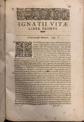 Portada de Historiarum Indicarum Libri XVI. Selectarum item ex India Epistolarum codem interprete libri IIII. Accessit Ignati Loiolae Vita - Giovanni Pietro Maffei
