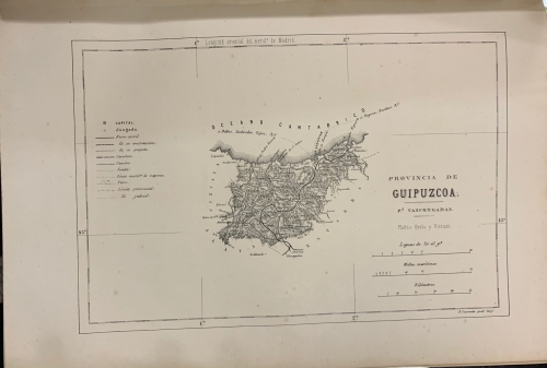 Portada de Cronica de la Provincia de Navarra. Cronica de la Provincia de Guipuzcoa. Cronica del Se�orio de Vizcaya. Cronica de la Provincia de Alava  - Julio Nombela. Fernando Fulgosio. Francisco Rodriguez Garcia. Jose Bisso