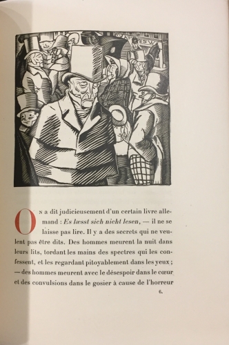 Portada de Nouvelles Histoires Extraordinaires et Histoires Grotesques et Serieuses D' Edgar A. Poe - Charles Baudelaire. Edgar A. Poe
