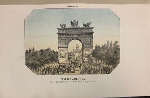 Portada de Viaje de SS.MM y AA. por Castilla, Le�n, Asturias y Galicia verificado en el verano de 1858 - Juan de Dios de la Rada y Delgado