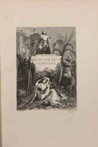 Portada de La Jerusalem Libertada - Torcuato Tasso