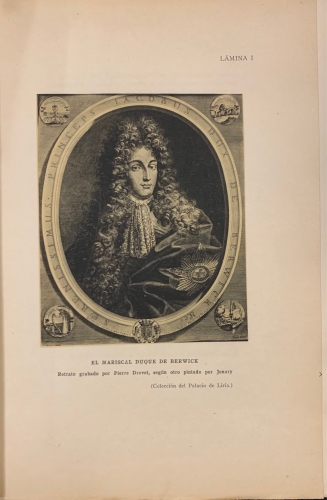 Portada de El Mariscal de Berwick. Bosquejo Biogr�fico - Duque de Berwick y de Alba