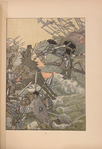 Portada de Histoire des Quatre Fils Aymon. Tr�s Nobles et tr�s Vaillans Chevaliers - Eugene Grasset