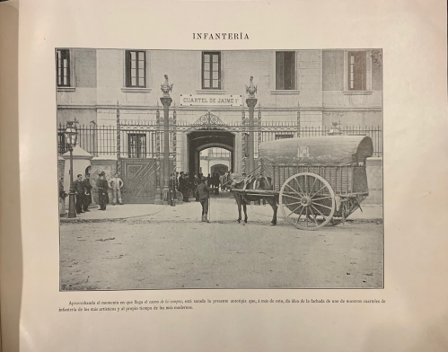Portada de El Ej�rcito Espa�ol. Colecci�n de fotograf�as instant�neas. 288 autotipias reflejo de la vida de cuartel y de campa�a de nuestros soldados