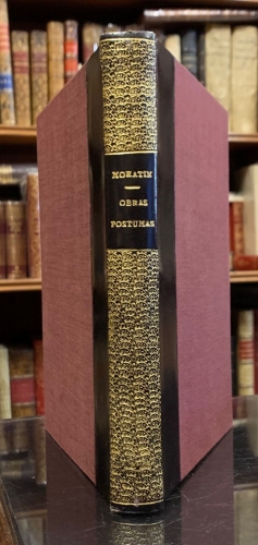 Portada de Obras P�stumas - Nicolas Fernandez de Moratin