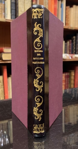Portada de Historia del esforzado cavallero Partinobles, Conde de Bles; y despu�s  fu� Emperador de Constantinopla