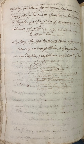 Portada de Manuscrito original de la traducci�n de la obra Diccionario Ricciano y Anti-Ricciano - Marqu�s de M�ritos, Eugenio Sarmiento