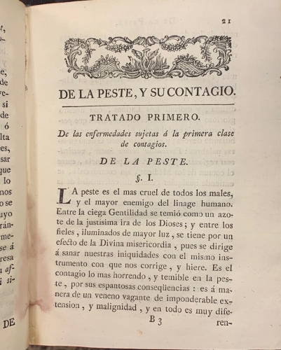 Portada de Avisos Medicos, Populares y Dom�sticos. Historia de todos los contagios: preservaci�n y medios de limpiar las casas, ropas y muebles sospechosos - Antonio Perez de Escobar