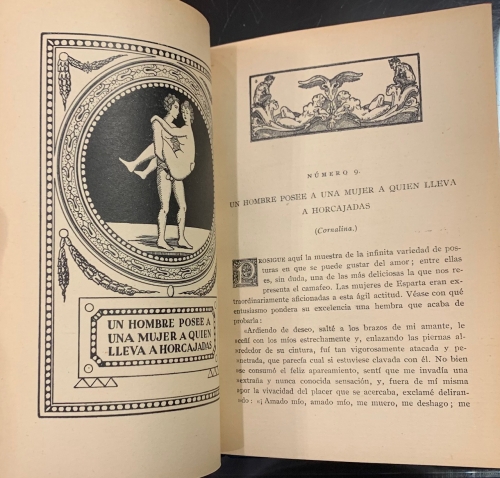 Portada de El Culto Secreto de las Matronas Romanas - Hancarville. 