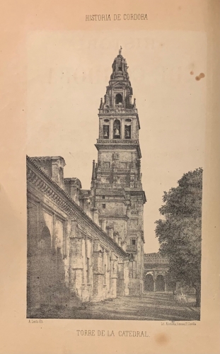 Portada de Historia de Cordoba - Luis Maraver y Alfaro