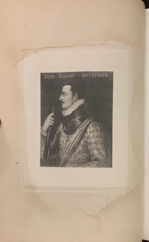 Portada de Historia del Seren�simo Se�or D. Juan de Austria, hijo del invictisimo Emperador Carlos V Rey de Espa�a - Baltasar Porre�o