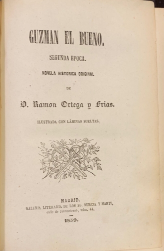 Portada de Guzm�n El Bueno - Ram�n Ortega y Frias