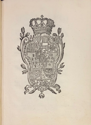 Portada de Reglamento para el Govierno del Monte Pio de Viudas y Pupilos del Ministerio de dentro y fuera de la Corte, resuelto por Su Magestad en Real C�dula de ocho de septiembre de 1763
