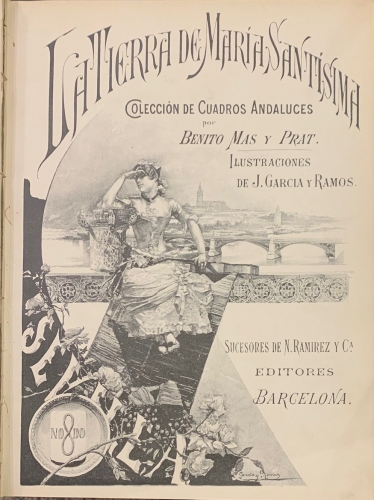 Portada de La Tierra de Mar�a Sant�sima. Colecci�n de Cuadros Andaluces - Benito Mas y Prat