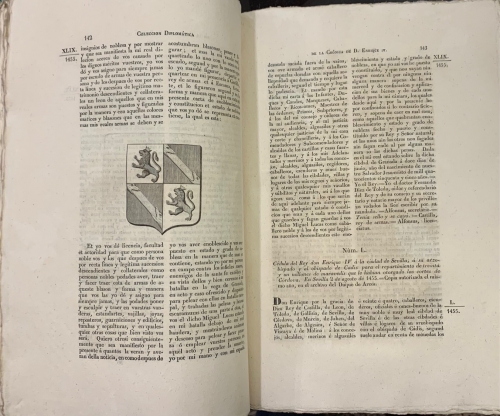 Portada de Memorias de Don Enrique IV de Castilla. Tomo II. Contiene la colecci�n diplom�tica del mismo rey - Real Academia de la Historia